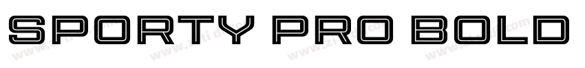 Sporty Pro Bold XP字体转换 Sporty Pro Bold XP字体转换